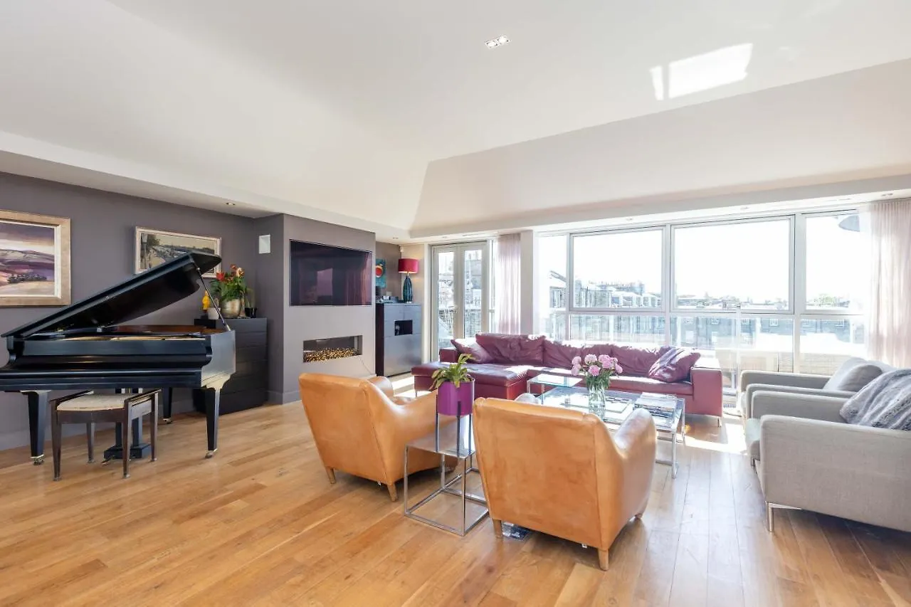 Ferienwohnung Joivy Beautiful Penthouse With Terrace & Jacuzzi Edinburgh 0*,  Großbritannien